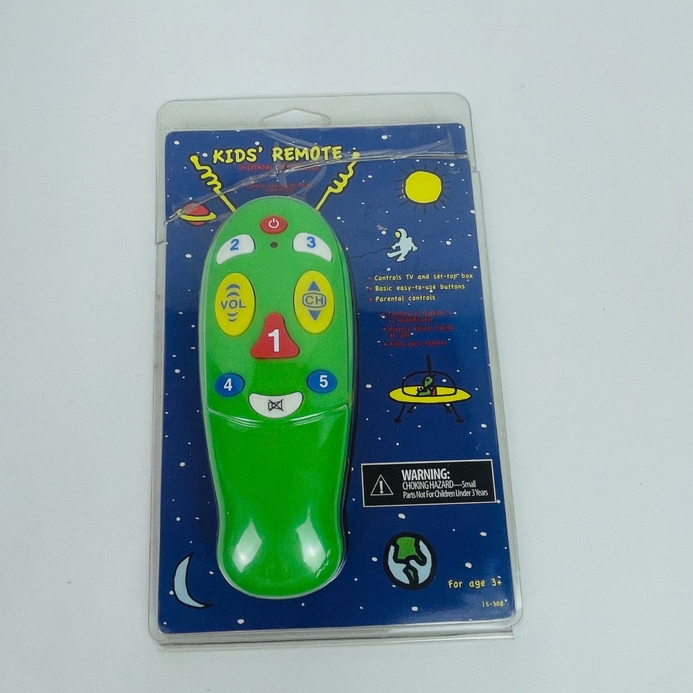 RadioShack Universal Kids Remote Control Green 15-308 Parental Controls New
